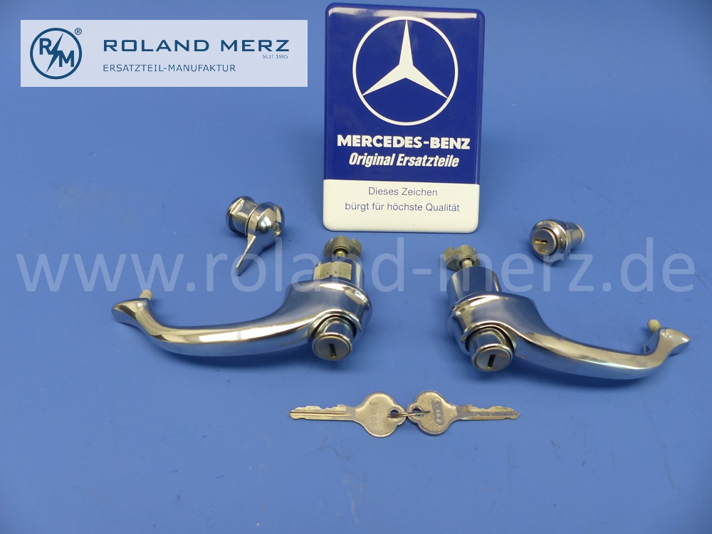 locking kit doors, trunk lid, glove compartment, Mercedes W121, 190SL, 401217660401, 401217660301, 101207500084, 101866890001, original Mercedes spare-part, NOS