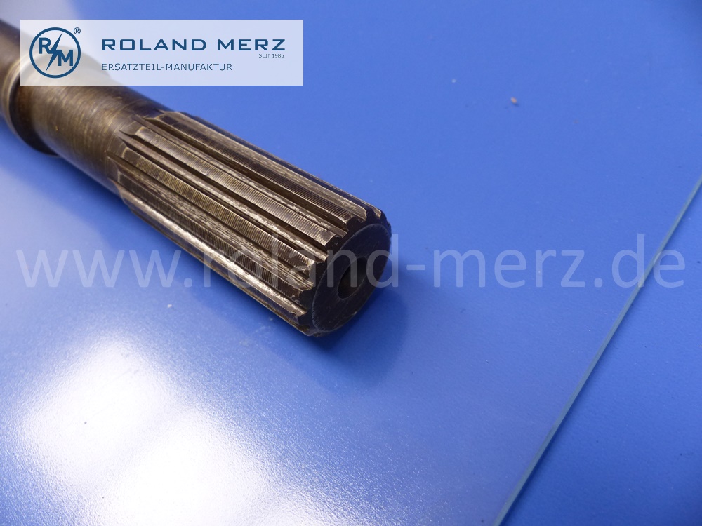 1803502710 rear axle shaft, right, with wheel bolts, Mercedes W120, W121, W180, Ponton, 190SL, original Mercedes spare-part, NOS