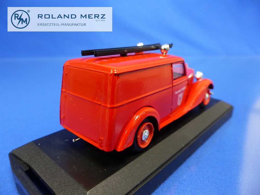Mercedes-Benz 170 Van Feuerwehr Frankfurt am Main 1939