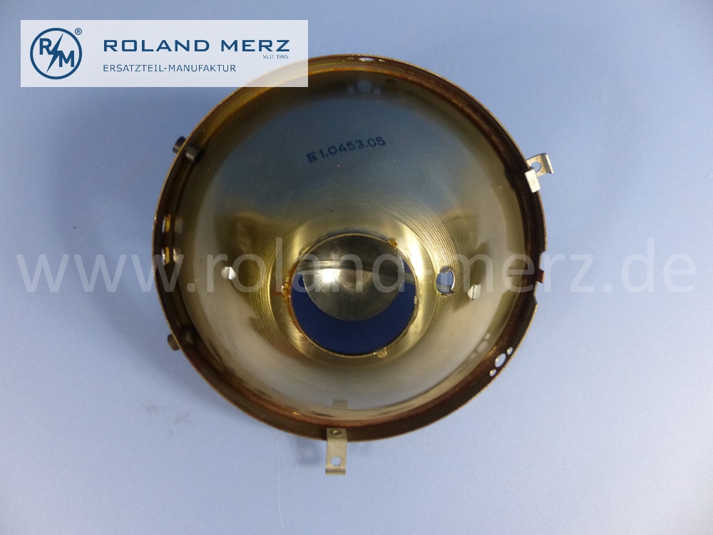 0005443792 Hella, reflector, right hand drive, asymmetrical, Mercedes W120, W121, W128, W180, Ponton, original Mercedes spare-part, NOS