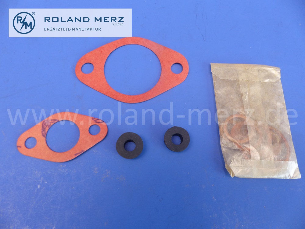 0-12421-01 engine gasket kit, complete kit, Henschel engine 515DE, from 1950, Elring , original Elring spare-part, NOS