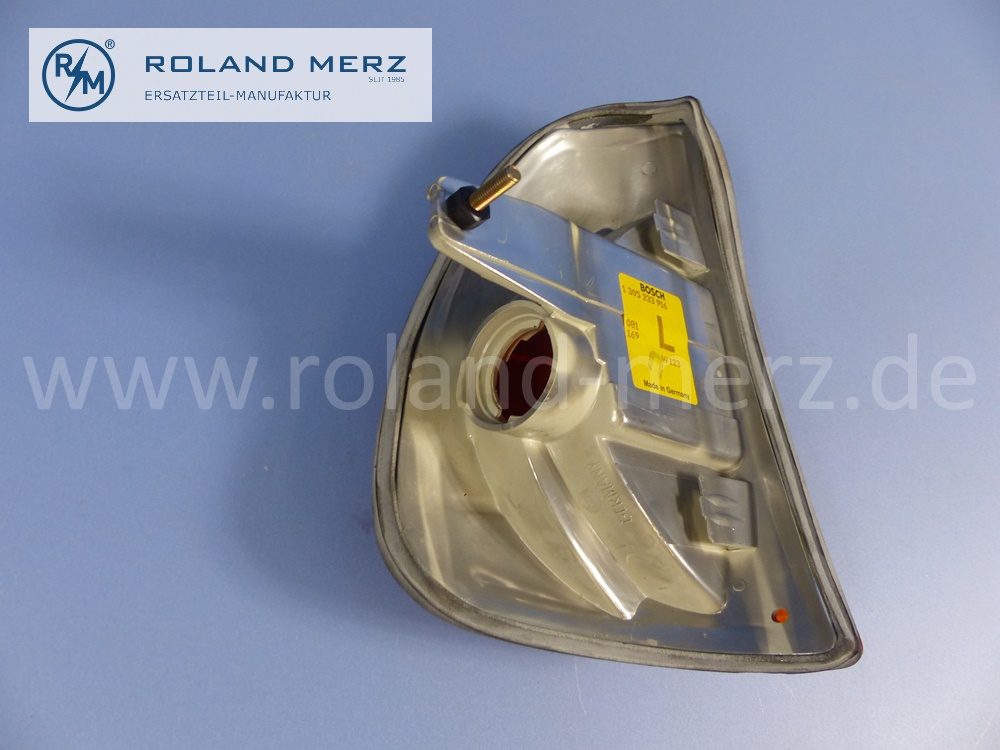 0008207321 turn signal lamp left, Bosch, Mercedes W123, original Mercedes spare-part, NOS
