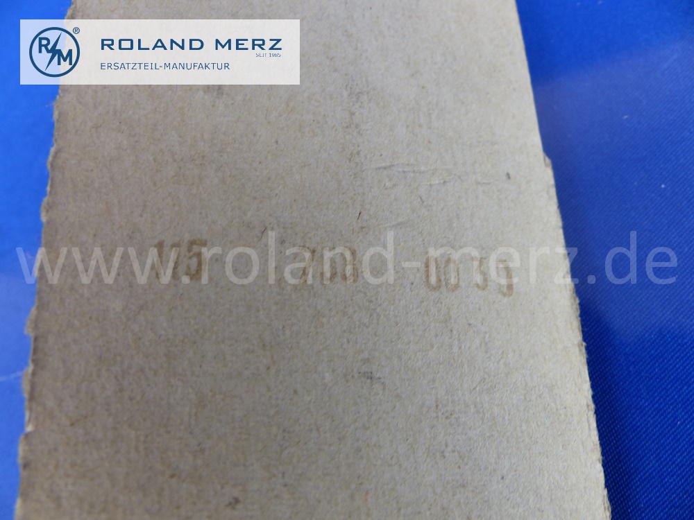 1157580030 Chromabdeckung, Abdeckung Kofferraumschloss, Schloss, Mercedes 200 – 280CE, W114, W115, /8, Original MB-Neuteil NOS