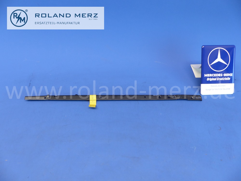 1157820124 mounting rail, left, electric sliding roof, Mercedes W114, W115, W116, W123, W126, original Mercedes spare-part, NOS