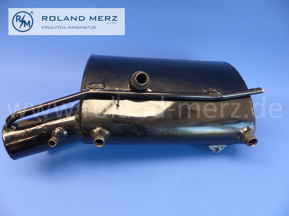 1984800001 Ölbehälter Trockensumpf, Mercedes W198, geänderte Ausführung mit Ausdehnungsgefäß, Aluminium, Original Mercedes Ersatzteil, NOS