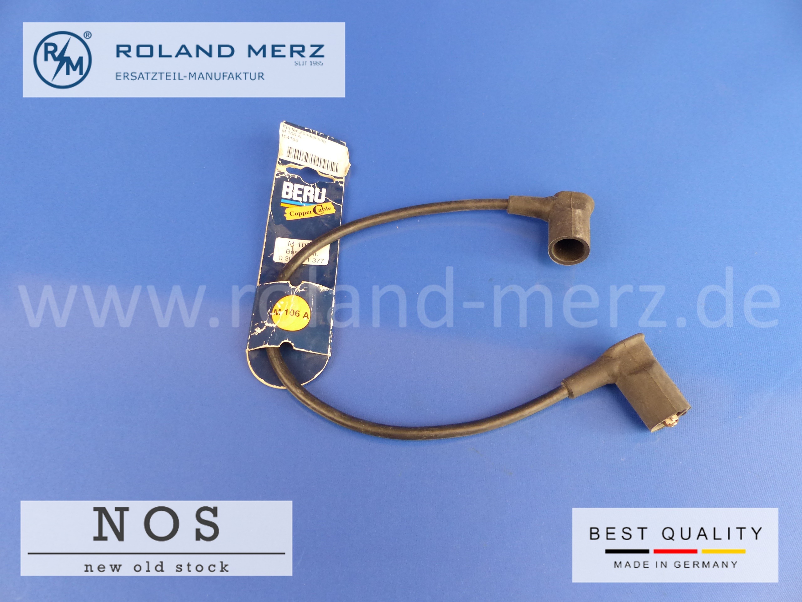 Beru Copper Cable, M 106 A, Mercedes, Zündleitung
