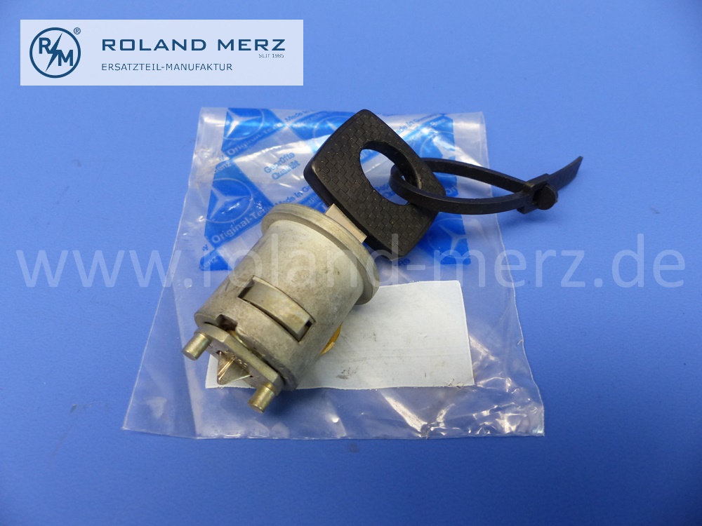 1154624130 tumbler, lock cylinder, steering lock, Mercedes W115, W116, W461, 601, 602, 611, 200, 230.4, 240D, 240 3.0,  280S, 280SE, 450SE, 450SEL, 6.9, original Mercedes spare-part, NOS