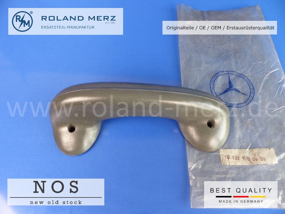 Armlehne 10 120 970 06 01 rechts Mercedes 180 a, D, 190, D,  Farbe grau MB-Neuteil NOS