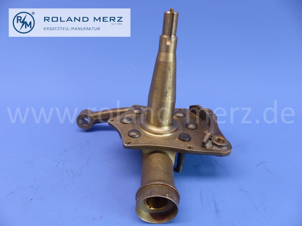 1983301820 Vorderachsschenkel, Achsschenkel Vorderachse, links, mit Halter Bremszange für Scheibenbremse, Mercedes W198, 300SL, 198.042, original Mercedes Neuteil, NOS