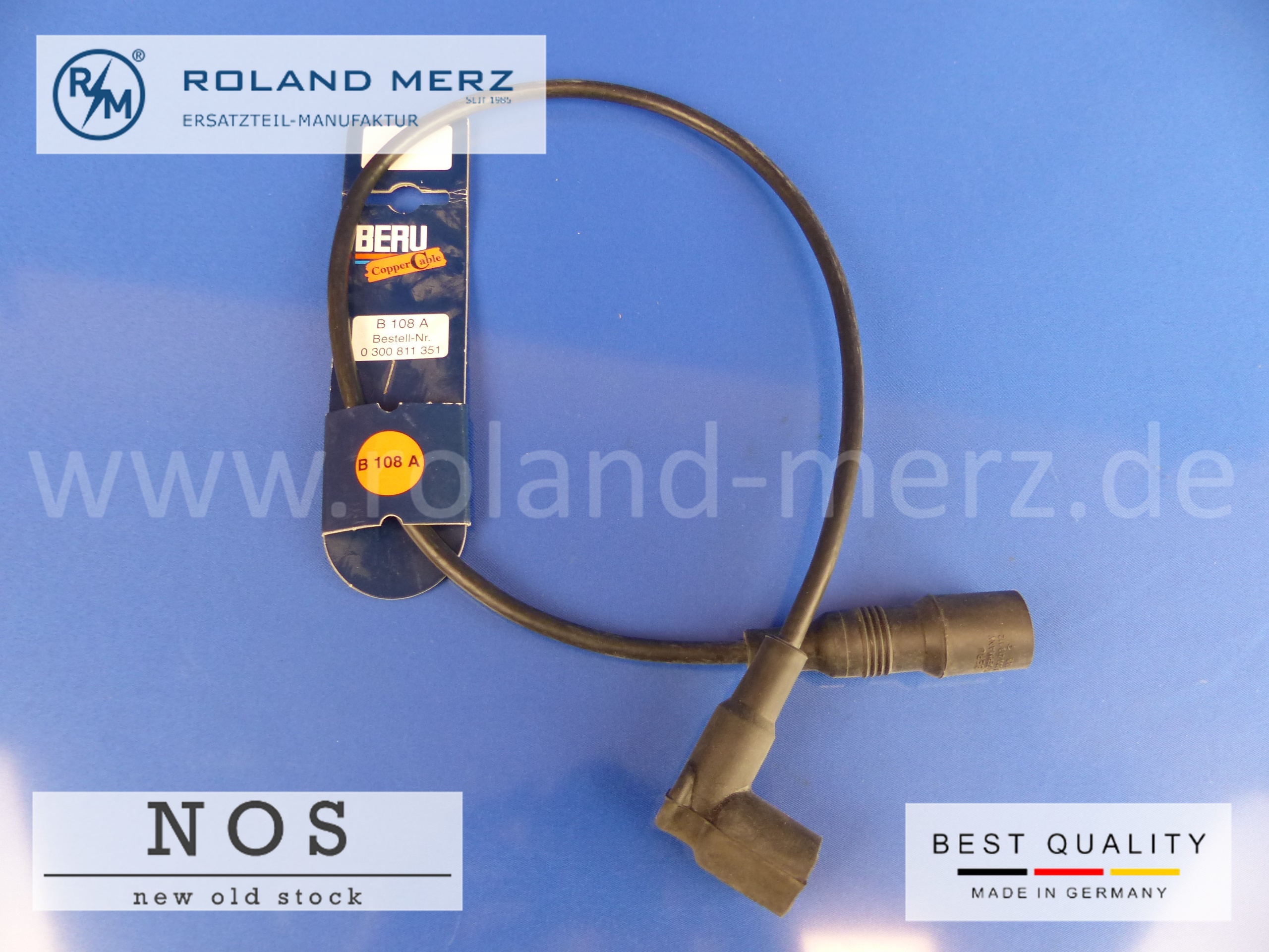 Beru Copper Cable, B 108 A, BMW, Zündleitung