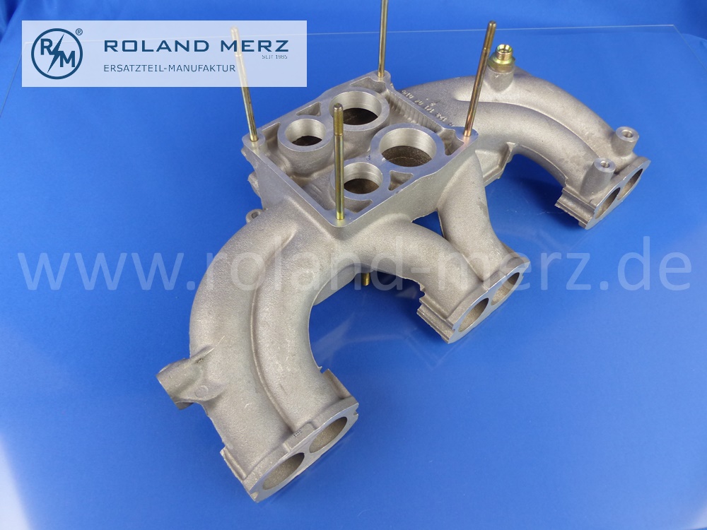 1231401101 Saugrohr, Ansaugbrücke für Mercedes 250, Motor M123, 123.820, Guss Nr. R 1231410401, Original MB-Neuteil, NOS