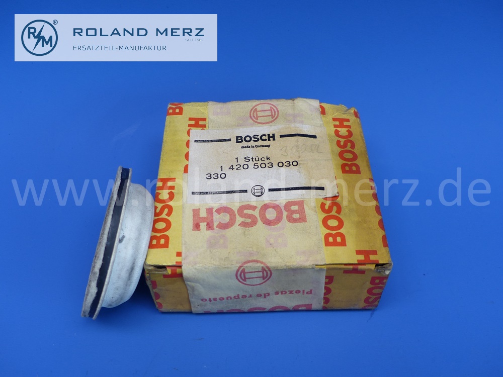 1420503030 Bosch Membrane Einspritzpumpe, Mercedes 0000751407, W198, 300SL, EPME 22 P1 Y10 Regler, Originalausführung Ziegenleder, Original Bosch Neuteil, NOS