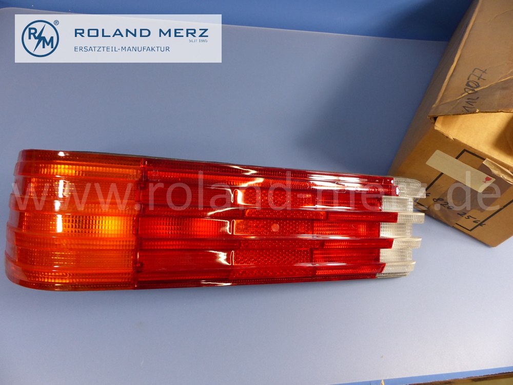 1168202666 lens tail lamp right, with reflector unit, Mercedes W116 S-Klasse, LHD, original Mercedes spare-part, NOS