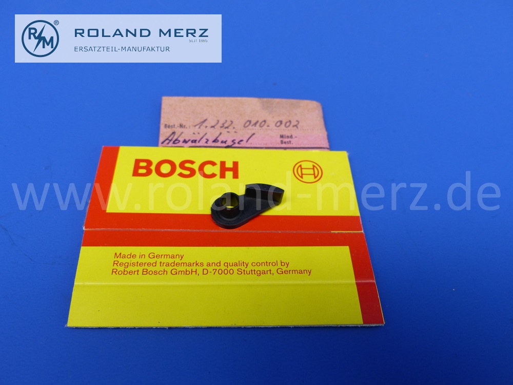 1232010002 Bosch Abwälzbügel für Zündverteiler, Original Bosch Neuteil, NOS