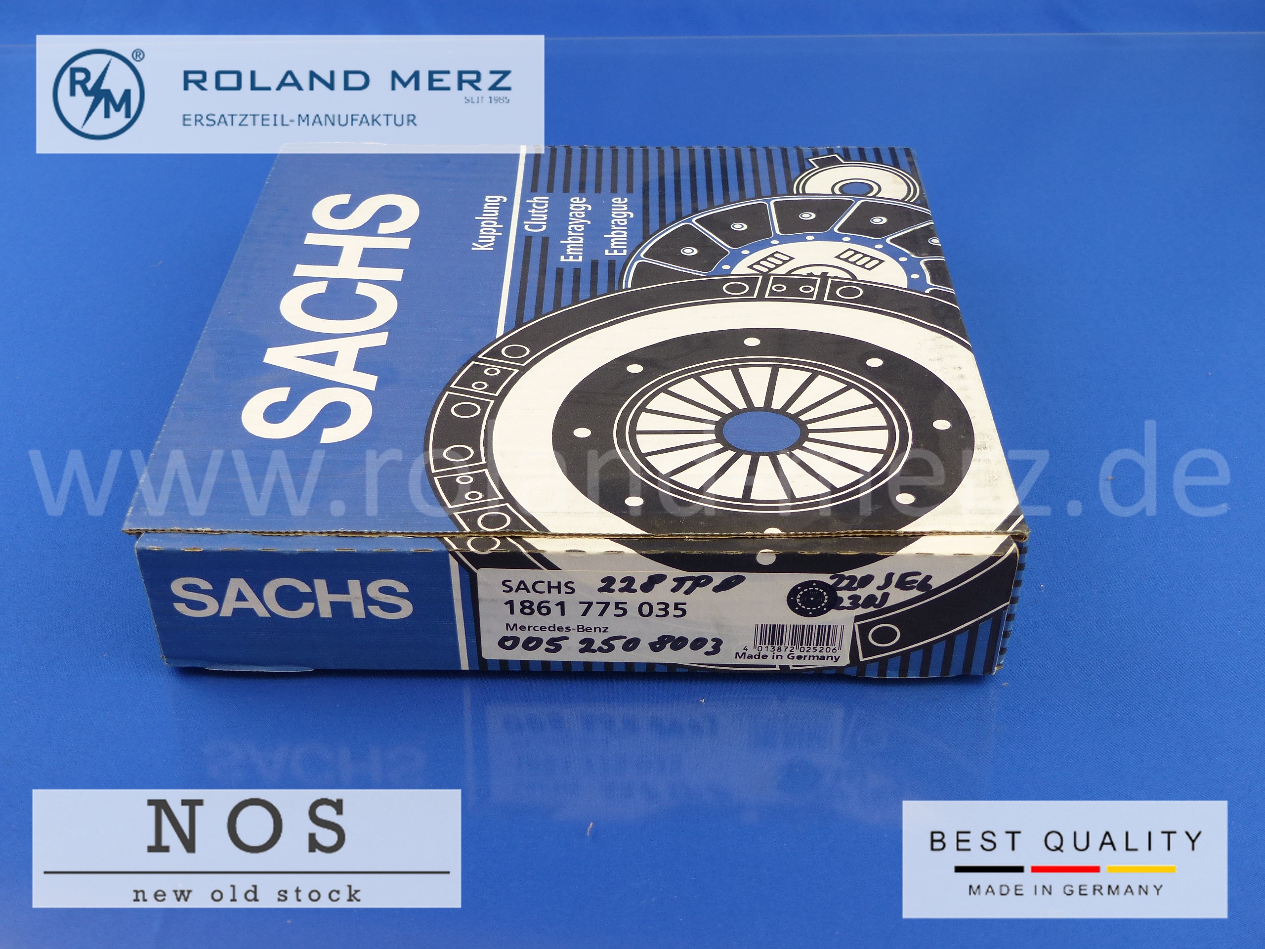 Kupplungsscheibe Sachs, Mercedes 123/111/108/114/107/601
