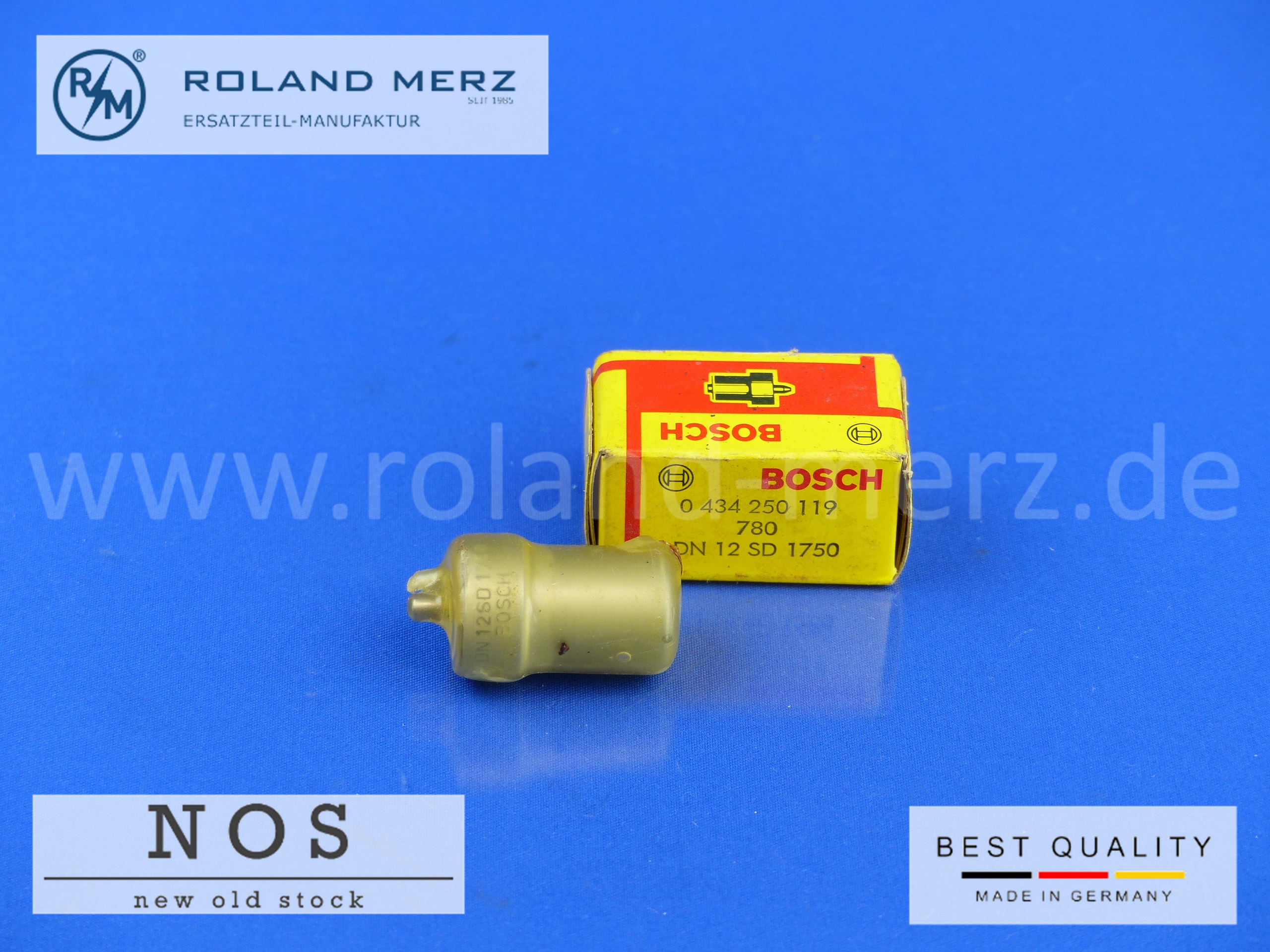 0434250119 pintle nozzle Bosch Fiat Iveco Lancia