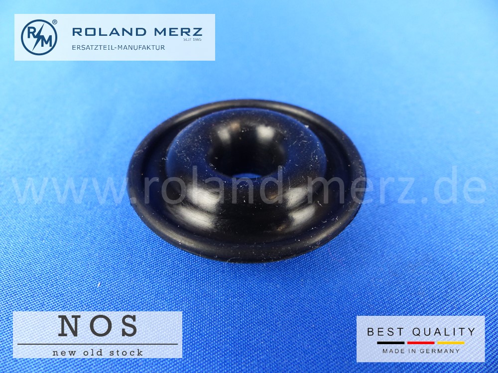 Wasserschutzscheibe 626/1 für VW Zündkerzenstecker aus Temperatur- und ölbeständigem Elastomer für VW Käfen, Karmann Chia, VW Bus T 1 und T 2