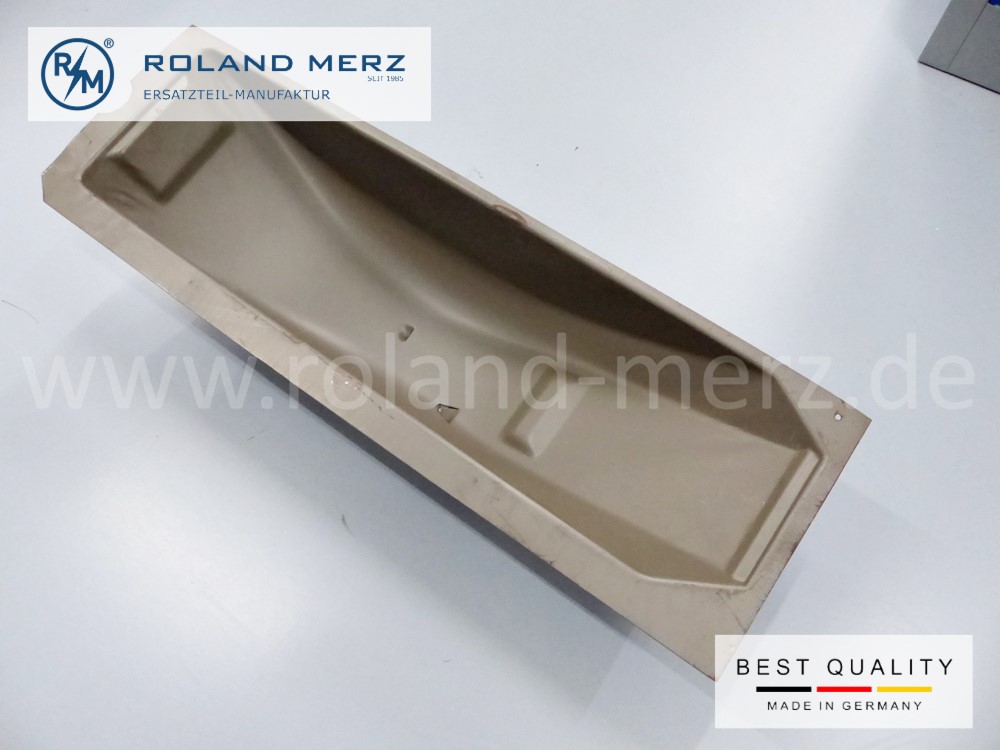101206100875 Ersatzradmulde rechts für alle Mercedes Ponton 180 - 220SE, 220S,SE Coupe / Cabriolet Original MB Neuteil NOS aus alter deutscher Produktion daher 100% Passgenauigkeit (teilweise altersbedingter Flugrost)