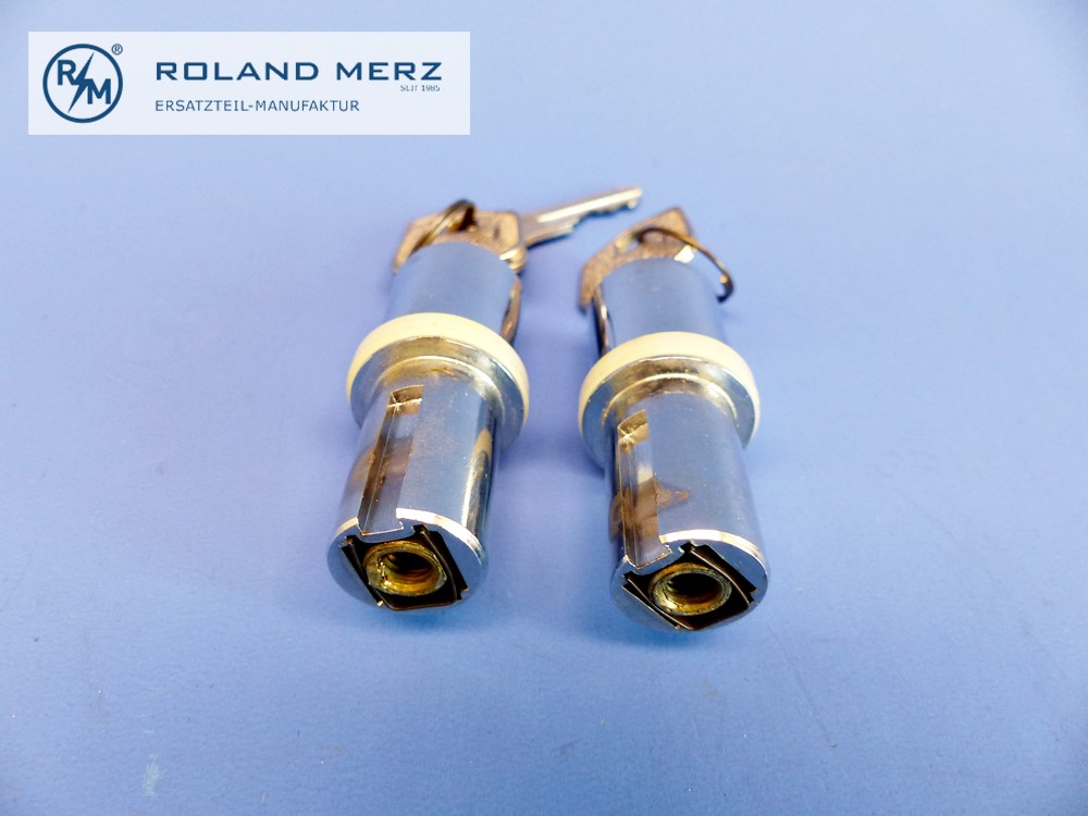1807660126 locking cylinder pair, keyed alike, original MB with three keys for Mercedes 190 SL and 180 - 220SE, german quality product, original Mercedes new part, NOS