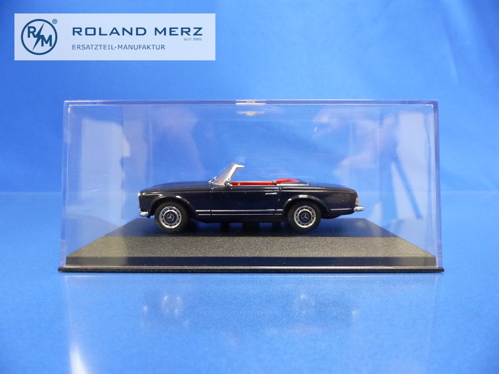 Mercedes-Benz 280 SL Cabriolet dunkelblau - Minichamps PMA 1:43