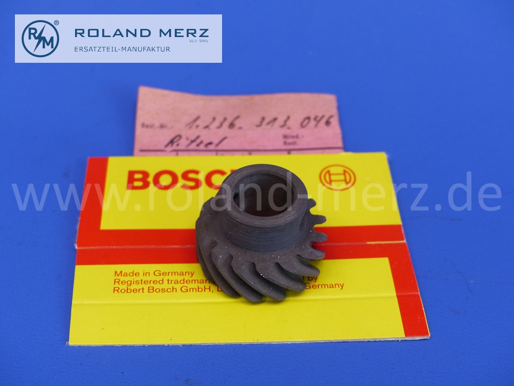 1236313046 Ritzel, Verteilerritzel für Zündverteiler, Original Bosch Neuteil, NOS