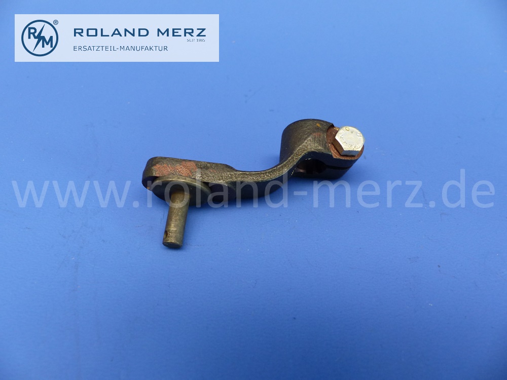 0000743727 control lever for Bosch injection pump EPHE133P3Z, Mercedes 180Dc, and OM 621.912, 914, 918, ( E. 0000742527 ), original Mercedes spare part, NOS