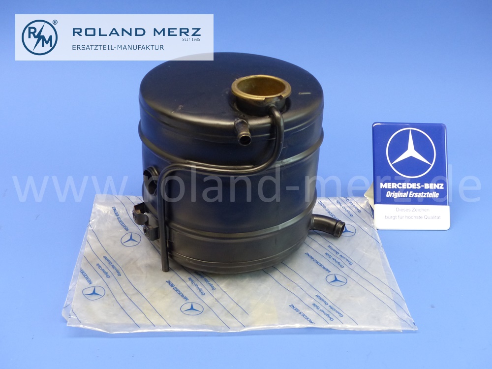 1985000149 coolant expansion reservoir, complete, Mercedes 300SL Roadster und 300 SL Coupé / gullwing, original Mercedes spare part, NOS