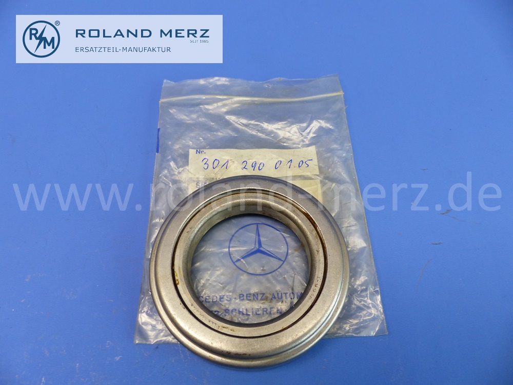 3012900105 Kupplungslager, Kupplungsausrücklager, Mercedes W186, 300, frühe Ausführung, 81,5 x 50 x 17mm, Original Mercedes-Neuteil, NOS