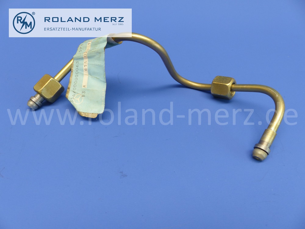 6150701333 Leitung Einspritzpumpe, Einspritzleitung, Mercedes OM 615 / OM616, Zylinder Nummer 3, Originalausführung, Original Mercedes Neuteil, NOS