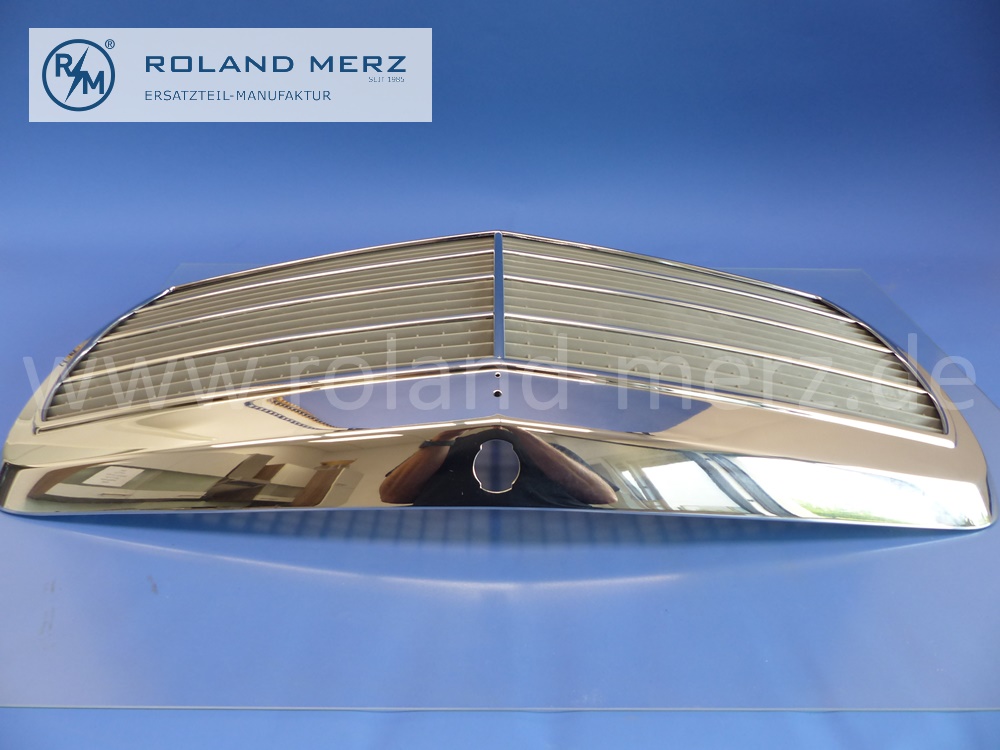 1268800883 Maske Kühler, Kühlermaske, Kühlerverkleidung, Kühlergrill, Mercedes W126 S-Klasse, Original Mercedes Neuteil, NOS