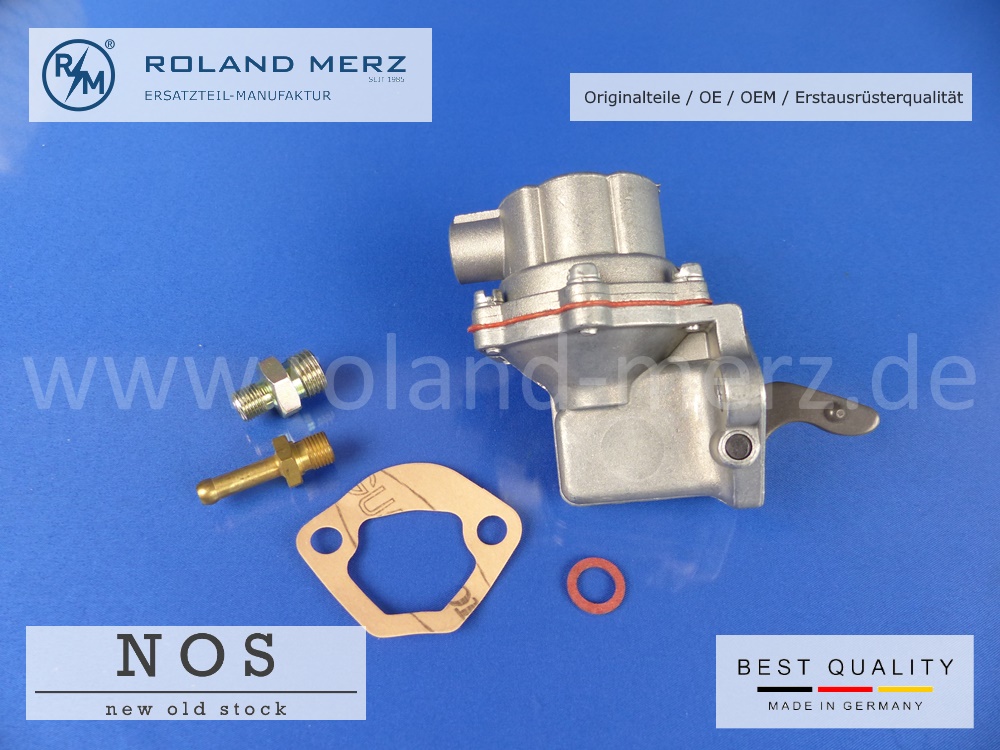 Krafstoffpumpe 001 091 48 01 Mercedes 190c, 200, 220b, 220Sb, 230 Originalteil Pierburg NOS
