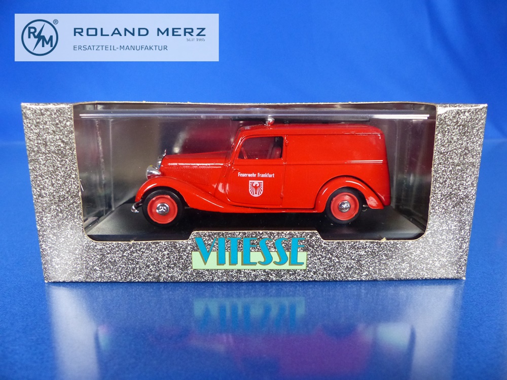 Mercedes-Benz 170 Van Feuerwehr Frankfurt am Main 1939