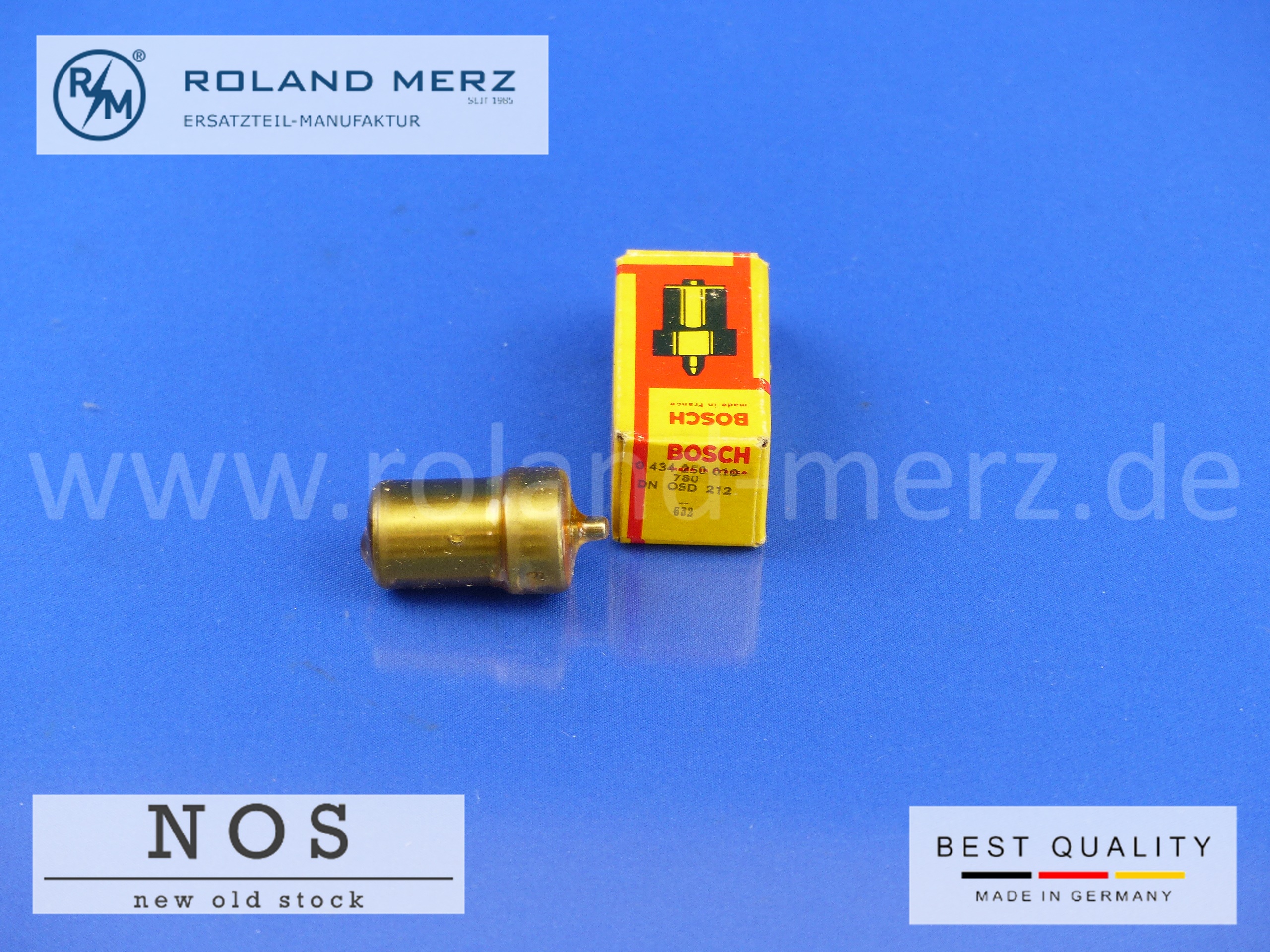 0434250010 pintle nozzle Bosch Hanomag