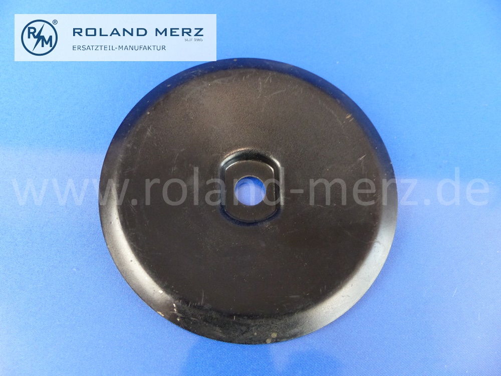 1202420434 Abschirmblech für Gummilager rechts für Mercedes W120, 180c,180Db, 180Dc, Original MB-Neuteil NOS