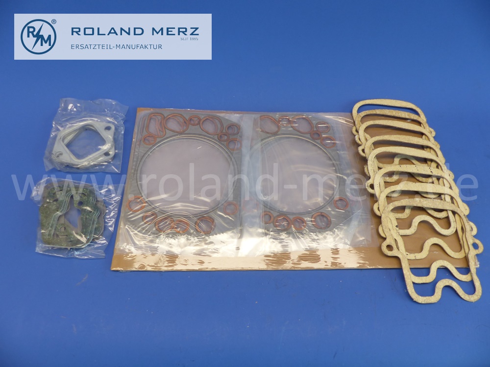 031.488 engine gasket kit, complete, MAN engine D 25 38 M-MF, V8 256 HP, Elring , original Elring spare-part, NOS
