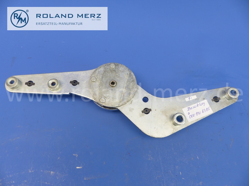 0009106385 ZB Lehnenverstellung, Sitzlehneneinstellung links, linker Vordersitz, mit Handrad, Mercedes W108, W109, W114, W115 , original Mercedes Neuteil, NOS