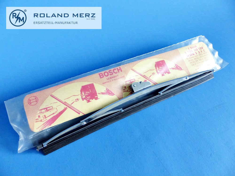1208240126 wiper blade, Bosch, Mercedes Ponton W120, W121, 180, 180a, 180b, 180c, 180Db, 180Dc, 190, 190b, 101208240126, Bosch 3398110136, original Mercedes spare-part, NOS