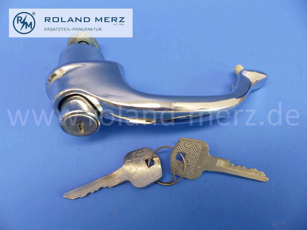 401217660601 1217660601 door handle, right, lockable, Mercedes W121, 190SL from VIN 7500412, original Mercedes spare-part, NOS