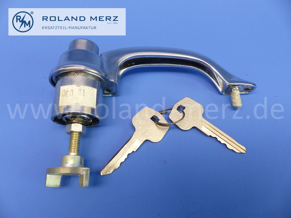 401217660601 1217660601 door handle, right, lockable, Mercedes W121, 190SL from VIN 7500412, original Mercedes spare-part, NOS