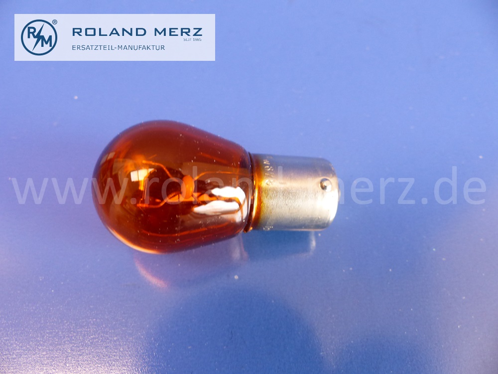 312213 light bulb direction indicator, yellow, 12V, 21W, Beru 0500312213, BAU 15s, orignial BERU spare part, NOS